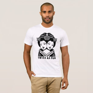 Camiseta Carni Geisha asiática