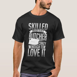 Camiseta Carnicería Carne Cutter Knife Shop Carnicería