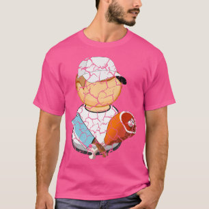 Camiseta Carnicero alimentario con problemas