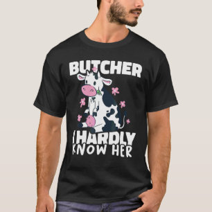 Camiseta Carnicero Apenas la conozco Carne  Carnicería 1