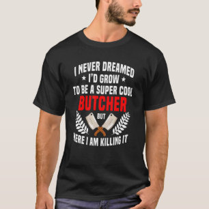 Camiseta Carnicero Cool Flesher Susurrador de Carne Tienda 