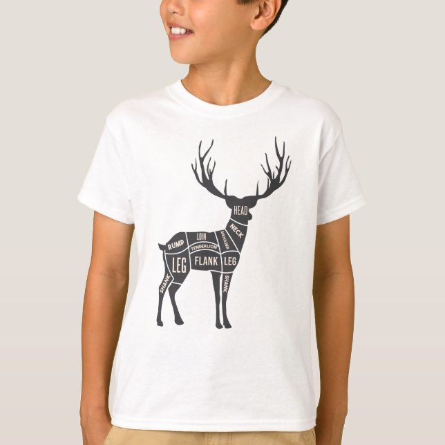 Camiseta Carnicero de ciervos (Anverso)