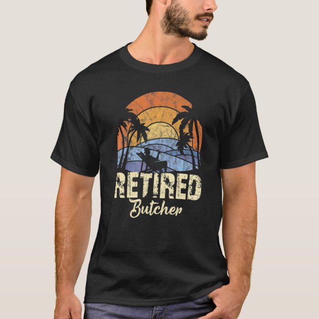 Camiseta Carnicero jubilado   (Anverso)