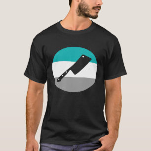 Camiseta Carnicero Knife Cocina Retro Para Hombres Mujeres