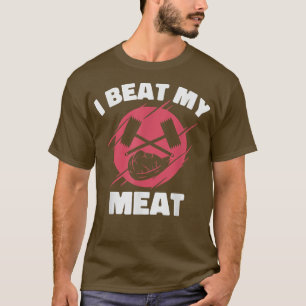 Camiseta Carnicero Maestro Chef Cocinando Cocina Cocina Coc