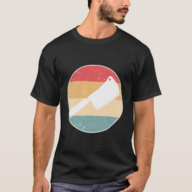 Camiseta Carniceros de Carnicería Retro (Anverso)