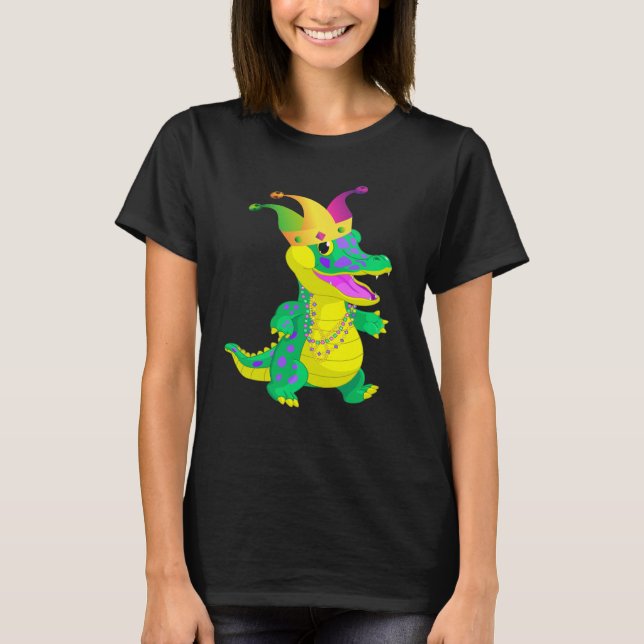 Camiseta Carnival Alligator Mardi Gras 2023 Parade Party (Anverso)