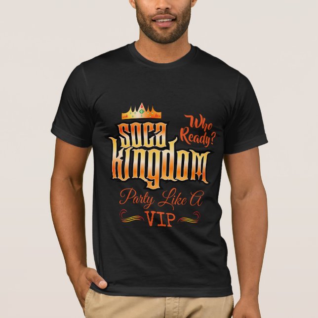 Camiseta CARNIVAL Soca Kingdom (su texto) (Anverso)