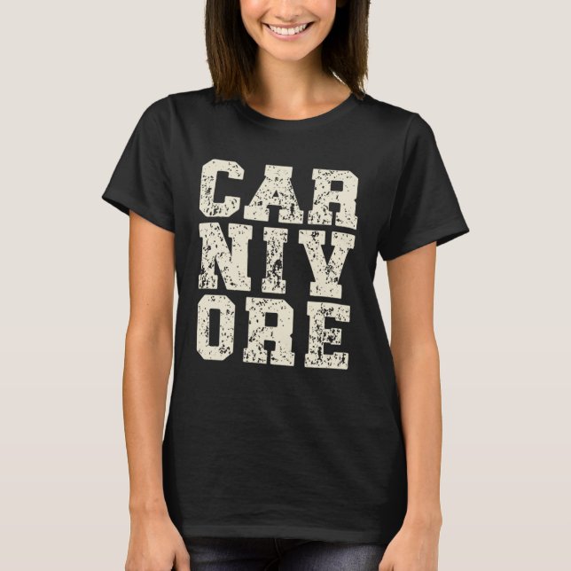 Camiseta Carnivore (Anverso)