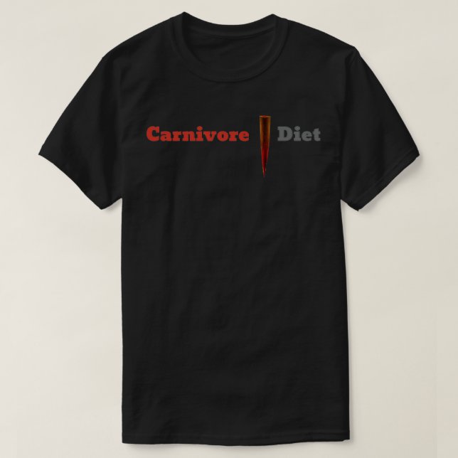 Camiseta Carnivore Diet 1 (Diseño del anverso)