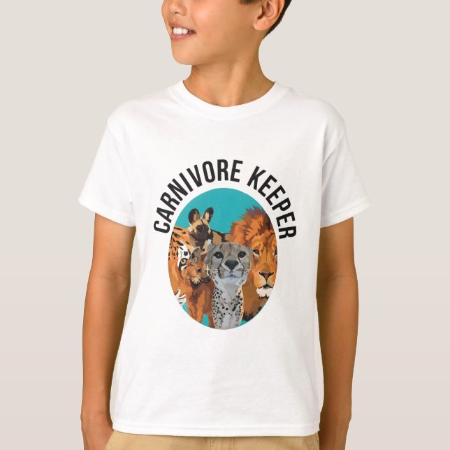 Camiseta Carnivore Keeper (Anverso)
