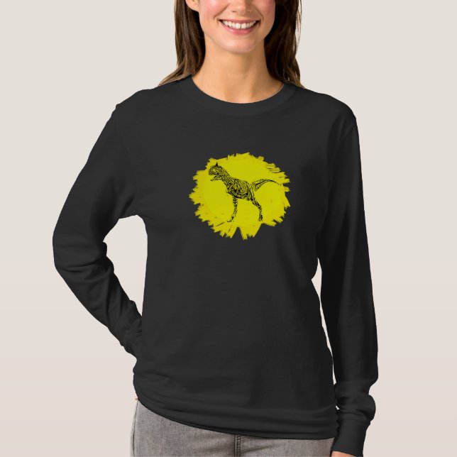 Camiseta Carnotaurus Dinosaurio Dino (Anverso)