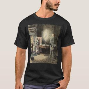 Camiseta Carol Scrooge, el fantasma de Jacob Mar