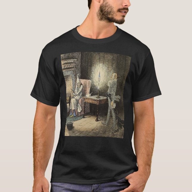 Camiseta Carol Scrooge, el fantasma de Jacob Mar (Anverso)