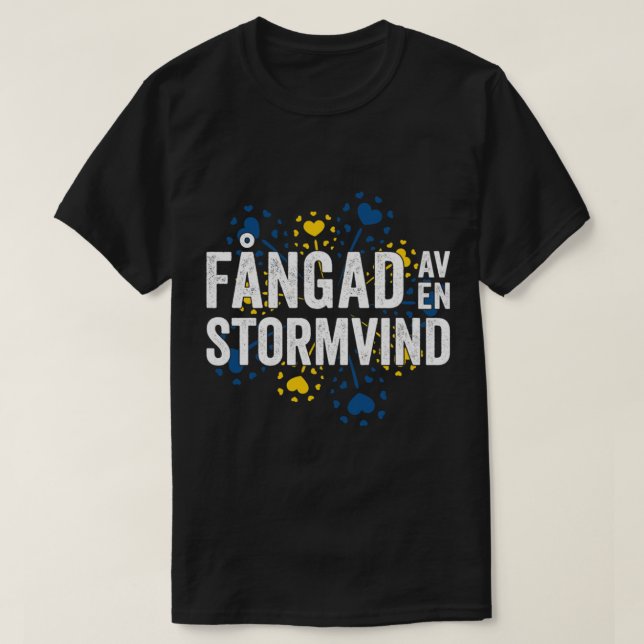 Camiseta Carola - Fångad av en stormvind [1991, Sweden]   (Diseño del anverso)