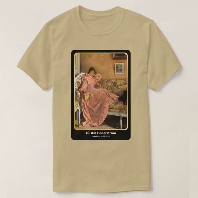 Camiseta Carola Sitting on the Sofa 1899 al AR (Diseño del anverso)