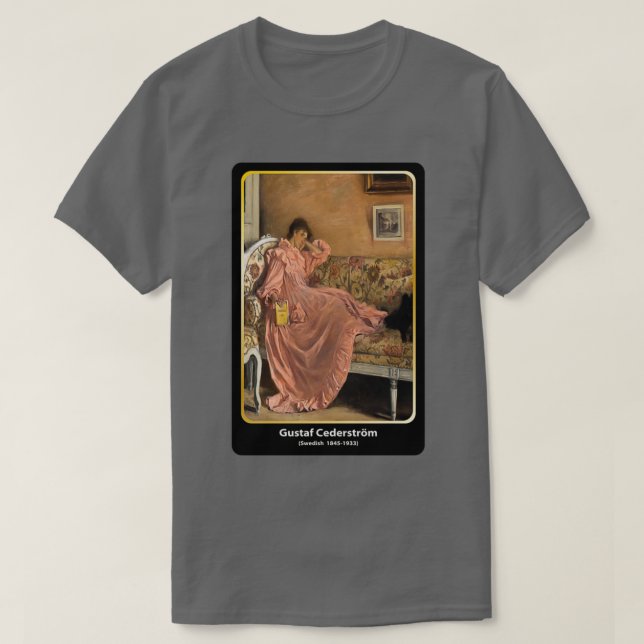 Camiseta Carola Sitting on the Sofa 1899 al ART (Diseño del anverso)