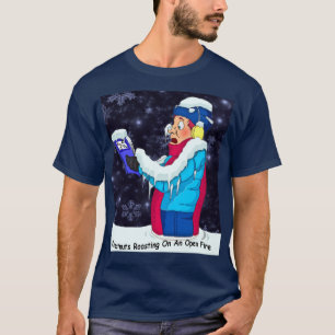 Camiseta Caroler de Navidades fríos