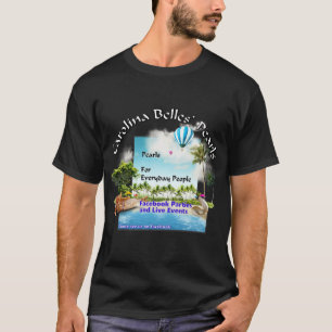 Camiseta Carolina Belles Pearls 1 T-Shirt