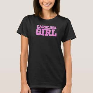 Camiseta Carolina Chica North o South Carolina Pink Athlet