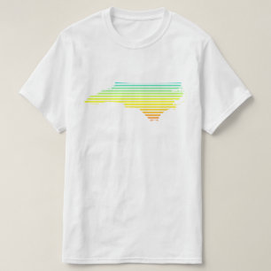 Camiseta carolina chill fade del norte