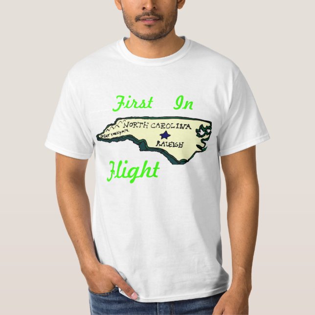Camiseta Carolina del Norte (Anverso)