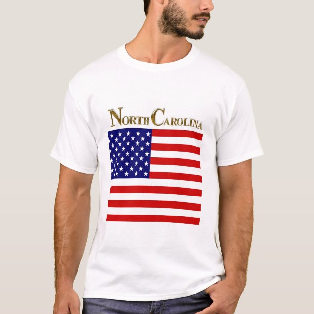 CAMISETA CAROLINA DEL NORTE (Anverso)