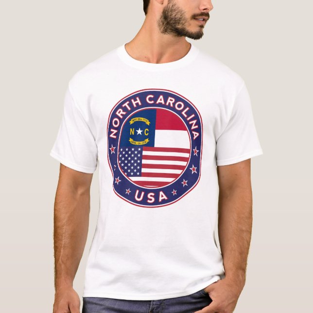 Camiseta Carolina del Norte (Anverso)