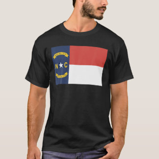 Camiseta Carolina del Norte Bandera del Estado de NC Estado
