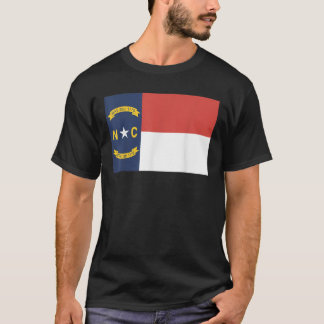 Camiseta Carolina del Norte Bandera del Estado de NC Estado