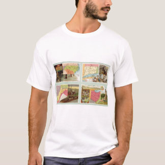 Camiseta Carolina del Norte, Connecticut, Virginia