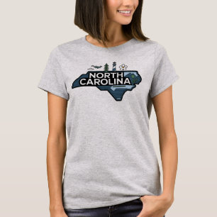 Camiseta Carolina del Norte, Estados Unidos de América