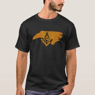 Camiseta Carolina del Norte Masons Gran Lodge padre masón