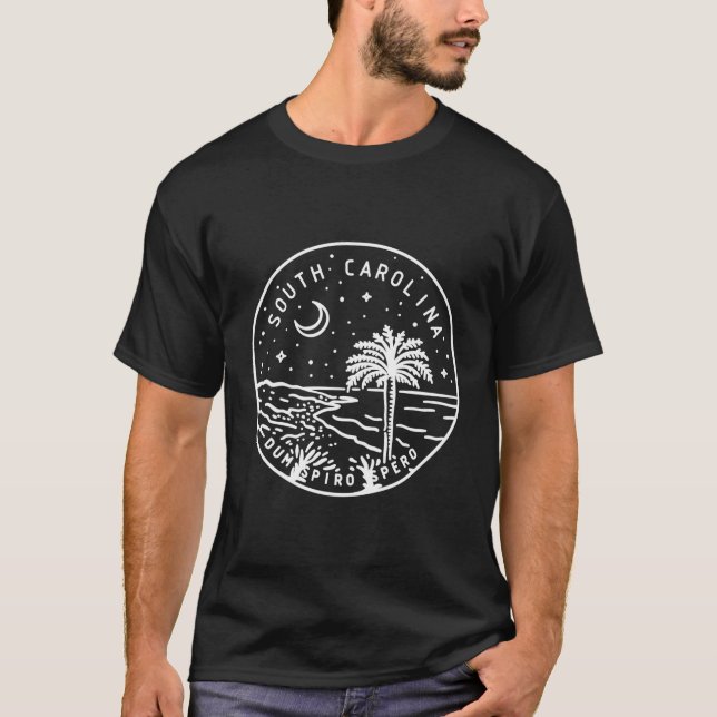 Camiseta Carolina Del Sur 1788 Estado De Carolina Del Sur (Anverso)