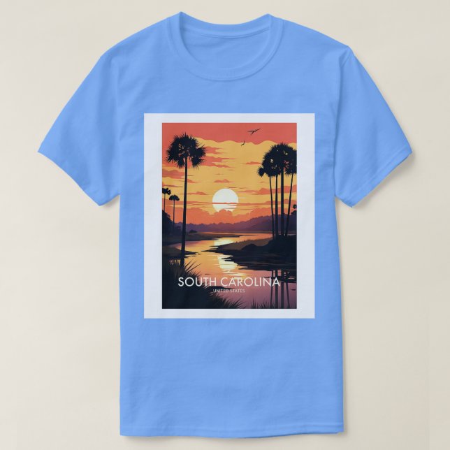 CAMISETA CAROLINA DEL SUR 23 (Diseño del anverso)