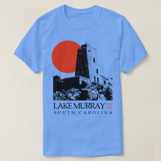 Camiseta Carolina del sur del lago murray (Diseño del anverso)