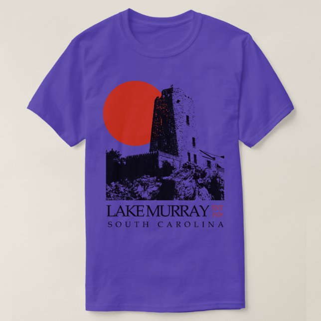 Camiseta Carolina del sur del lago murray (Diseño del anverso)