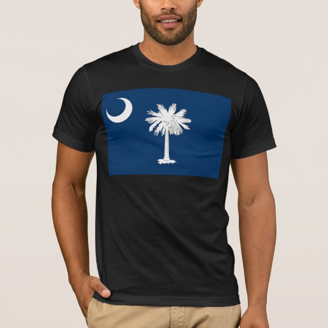 Camiseta Carolina del Sur, Estados Unidos señala por medio (Anverso)