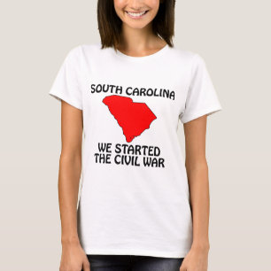 Camiseta Carolina del Sur - Iniciamos la Guerra Civil
