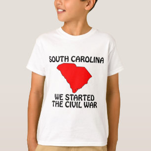 Camiseta Carolina del Sur - Iniciamos la Guerra Civil