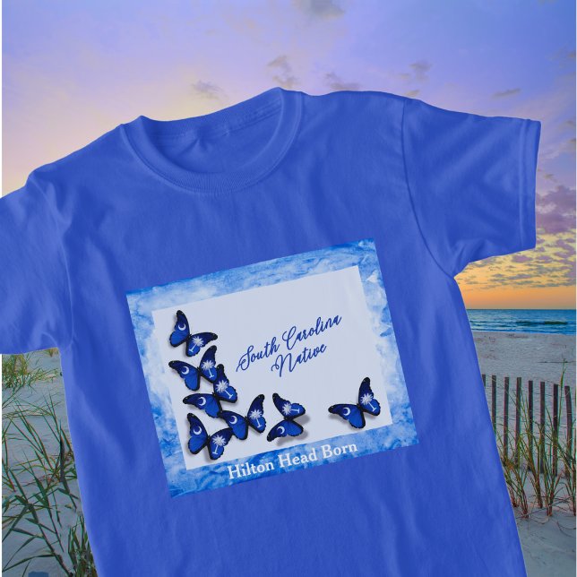 Camiseta Carolina del Sur Nativo Hilton Head Nació en Lowco (Subido por el creador)