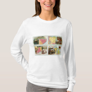 Camiseta Carolina del Sur, Wisconsin, Maine, Michigan