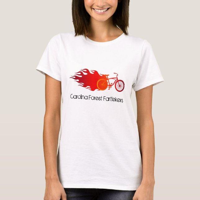 Camiseta Carolina Forest Fartlekers - Comemos colinas (Anverso)