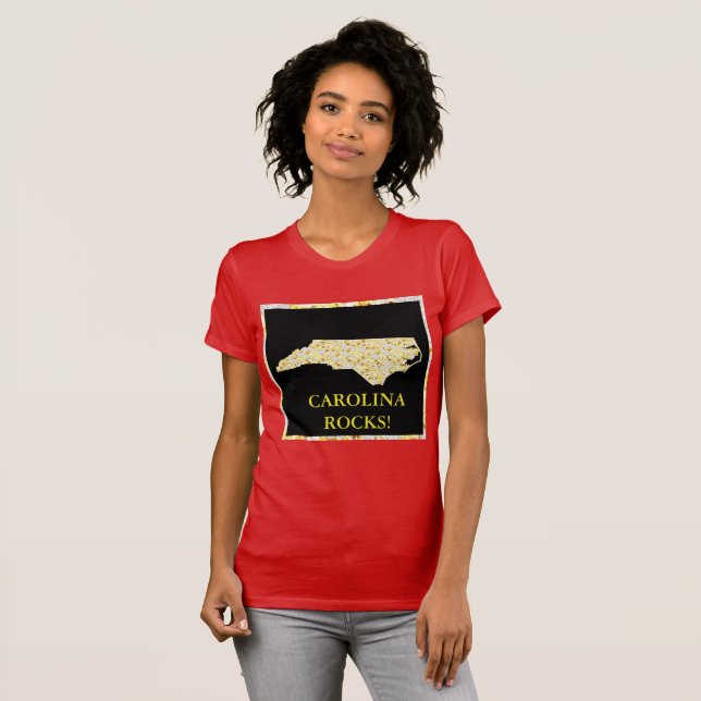 CAMISETA CAROLINA ROCKS (Anverso completo)