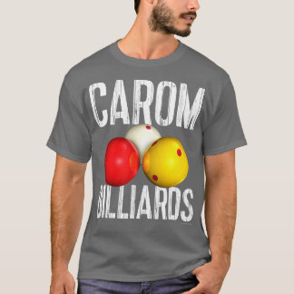 Camiseta CAROM BILLIARDS Guay Texto en problemas