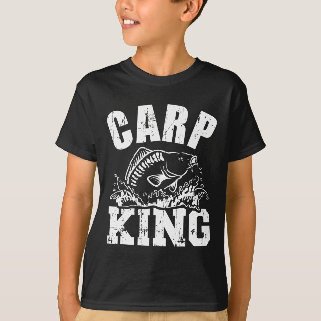 Camiseta Carp King Fishing  (Anverso)