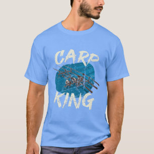 Camiseta Carp King Rod Pod sobre el agua para pescadores Ca