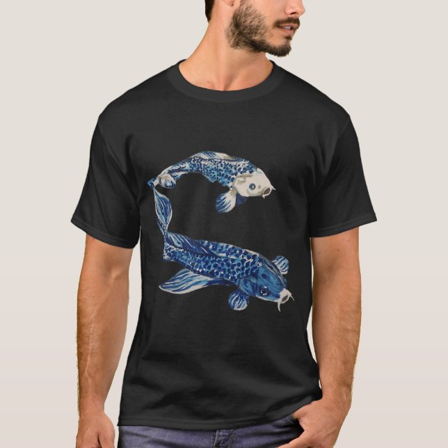 Camiseta Carpa azul (Anverso)