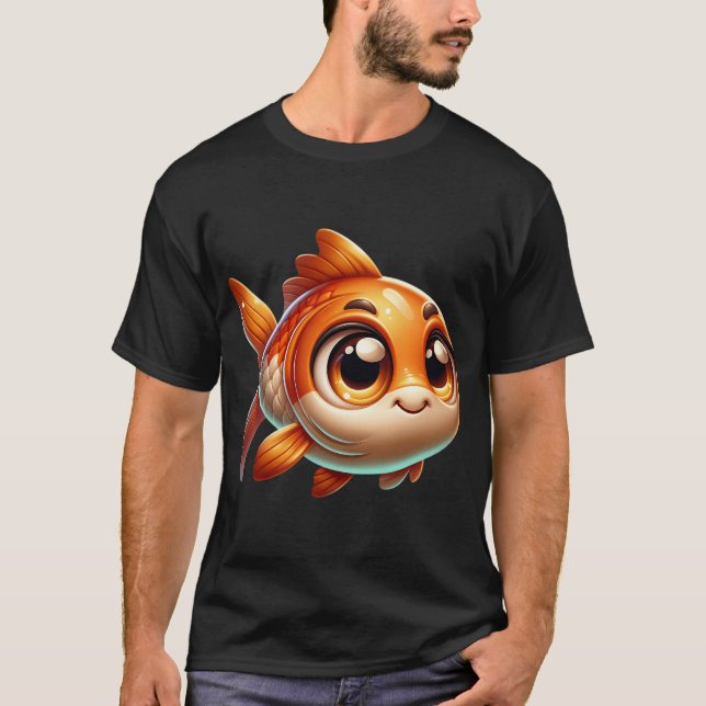 Camiseta Carpa Común Adorable (Anverso)