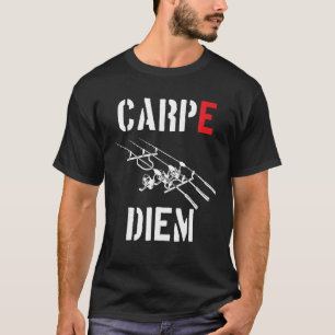Camiseta Carpa De Carpa De Carpe Diem Cazador De Pesca Carp